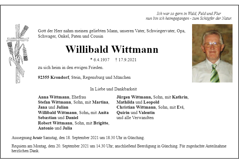 Willibald Wittmann