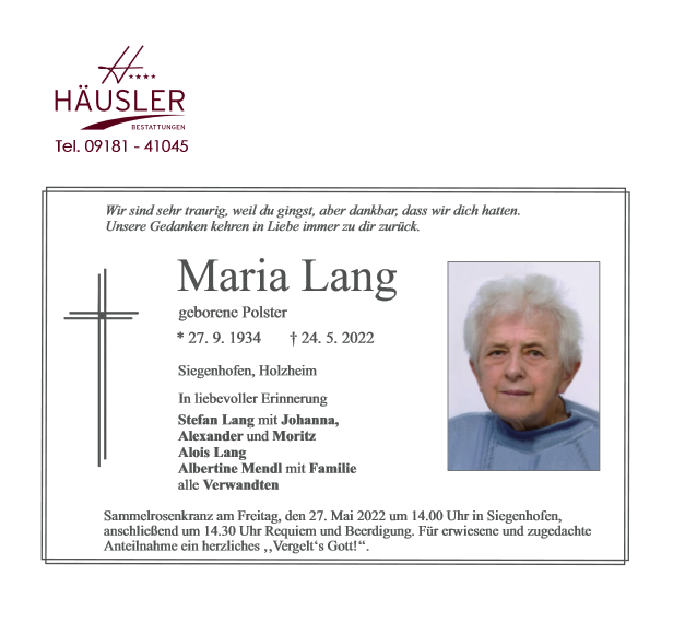 Lang Maria