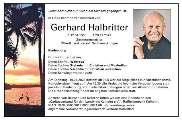 Gerhard Halbritter