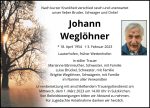 Johann Weglöhner Lauterhofen, früher Wettenhofen