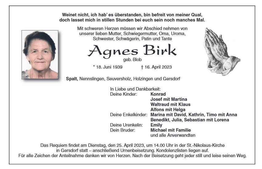 Birk Agnes