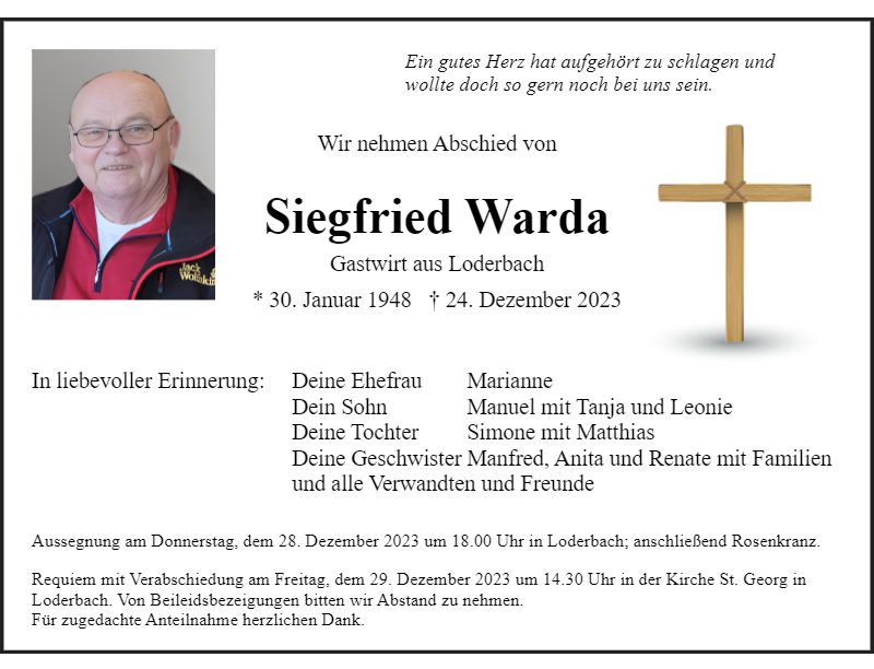 Siegfried Warda