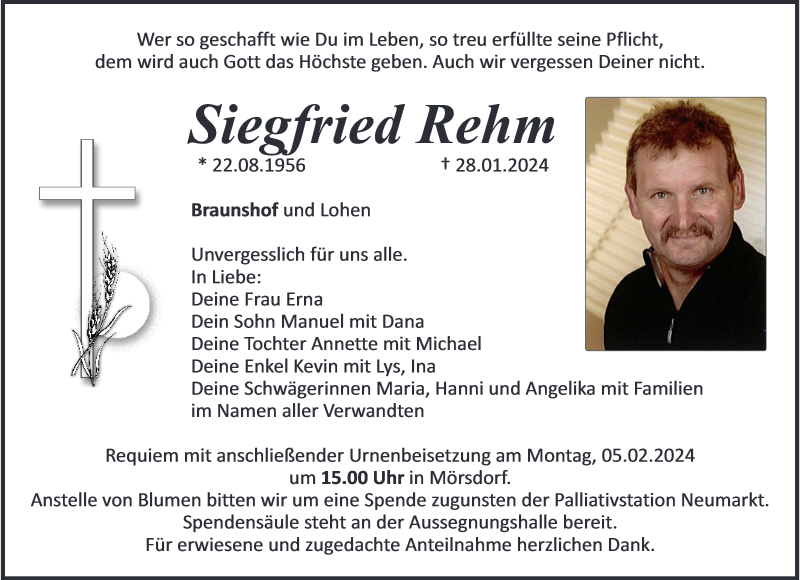 Siegfried Rehm