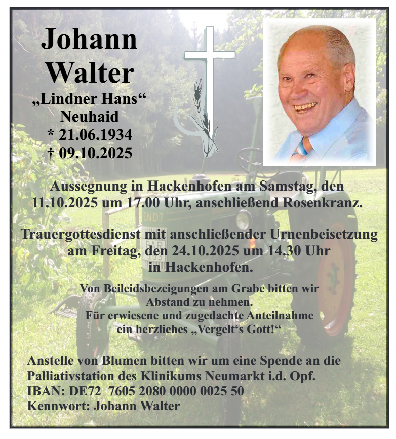 Johann Walter aus Neuhaid