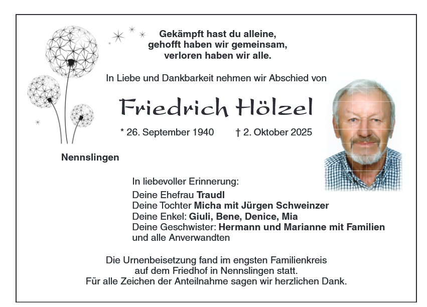 Hölzel Friedrich