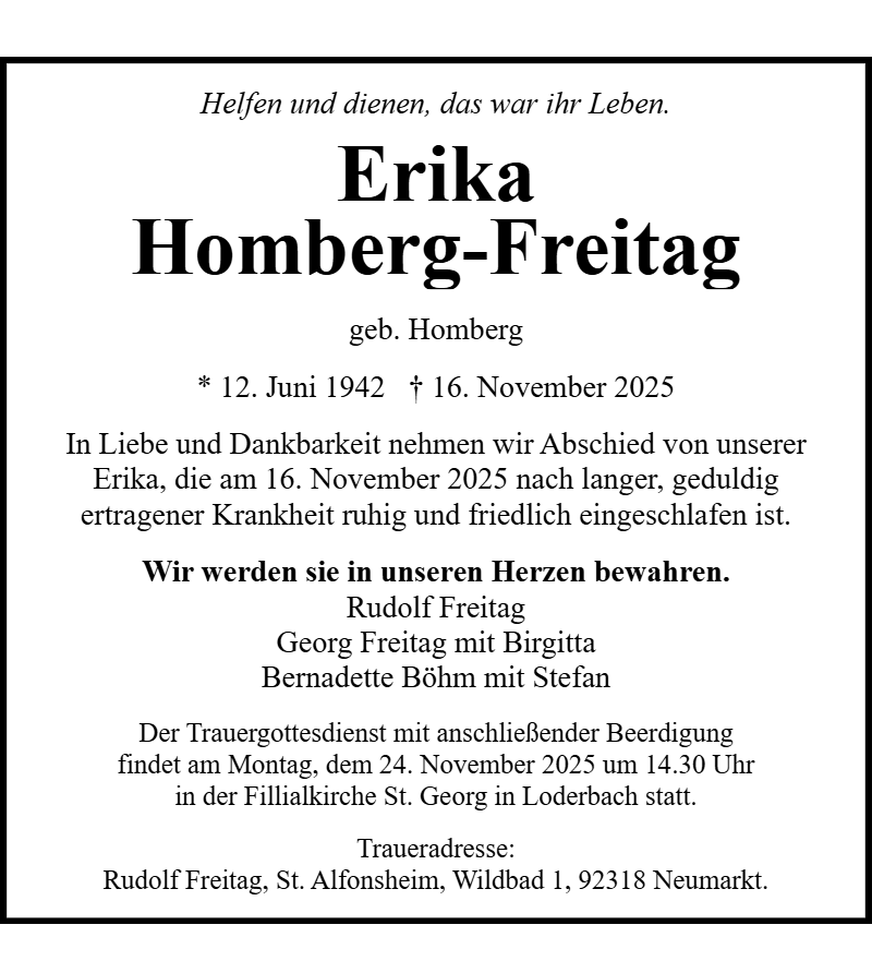 Erika Homberg-Freitag