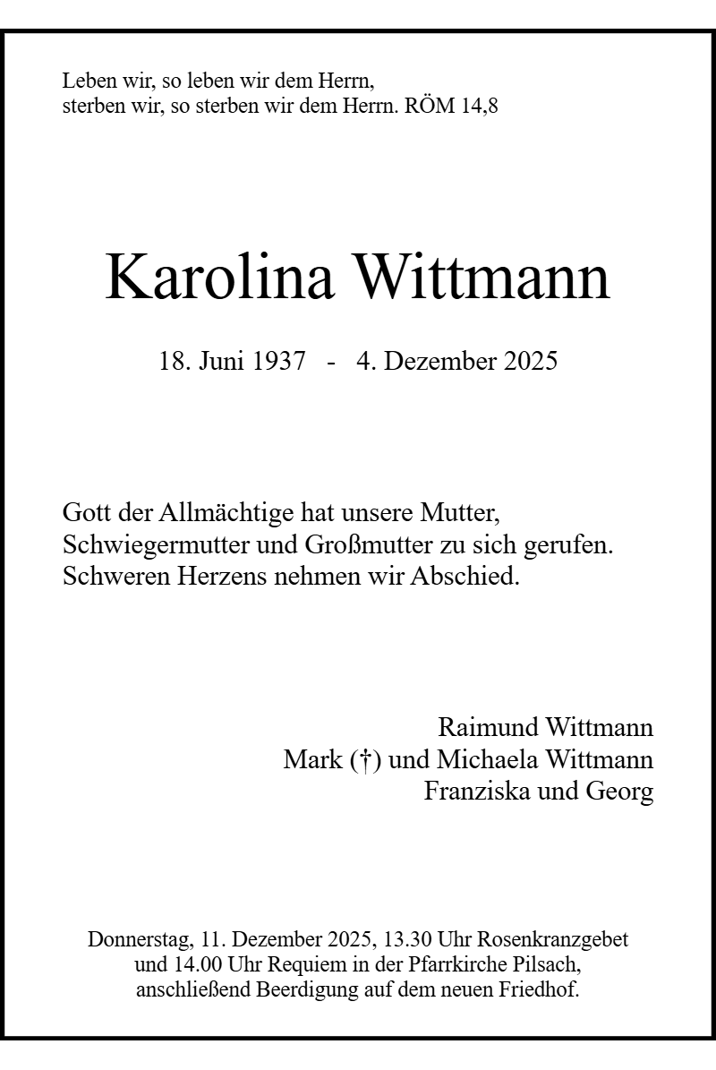 Karolina Wittmann