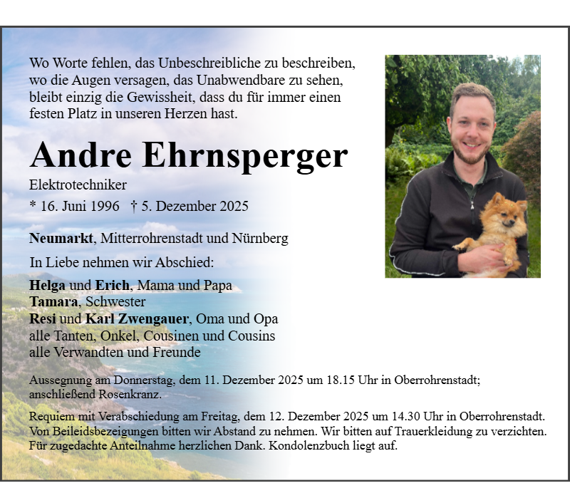 Andre Ehrnsperger