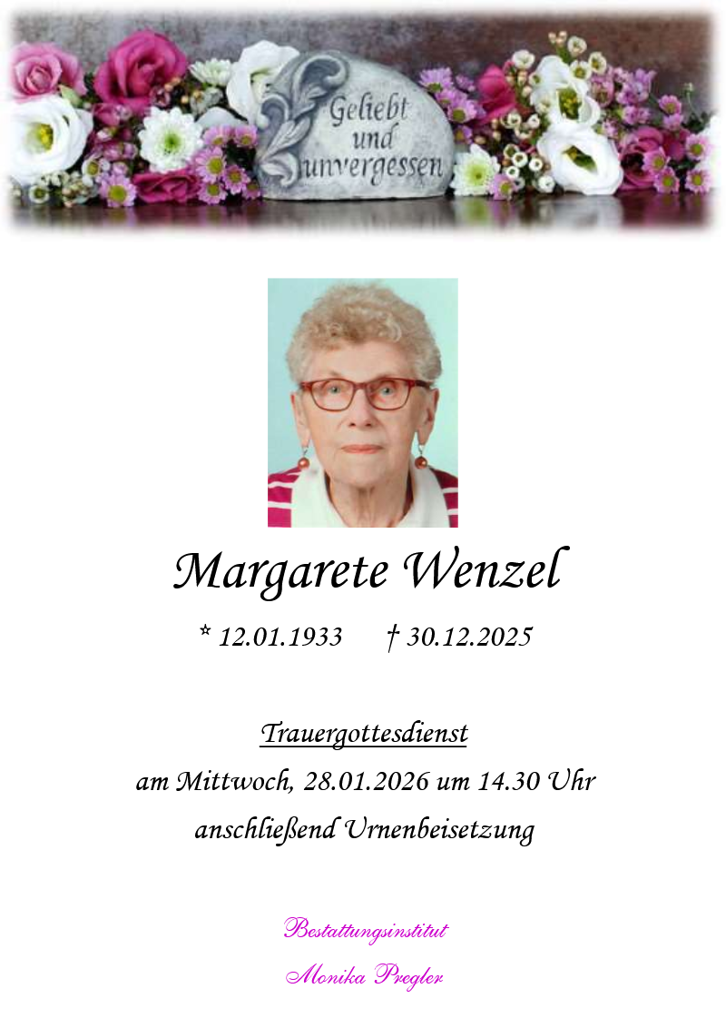 Wenzel Margarete