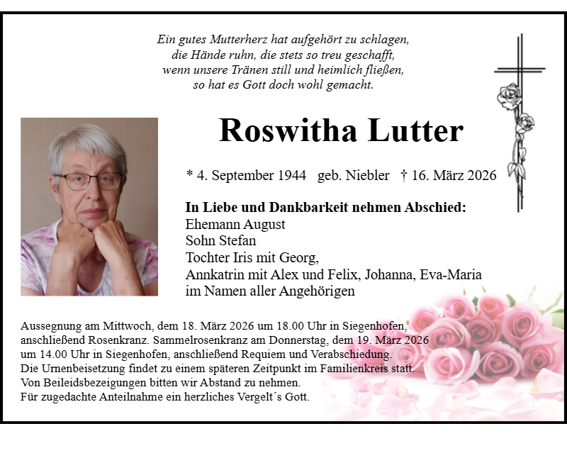 Roswitha Lutter
