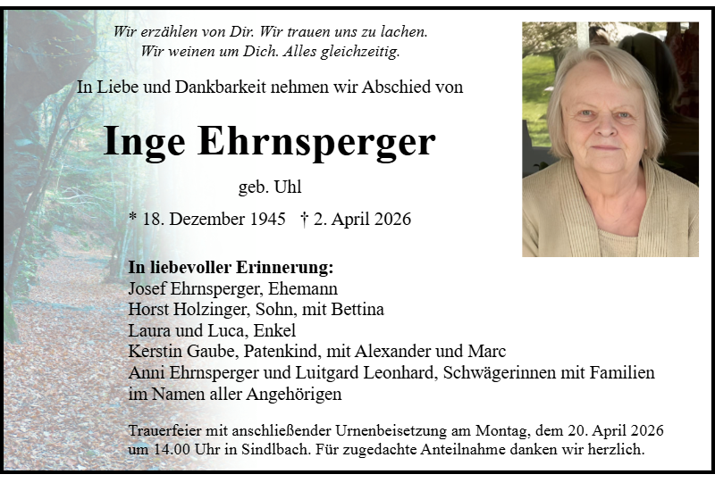 Inge Ehrnsperger