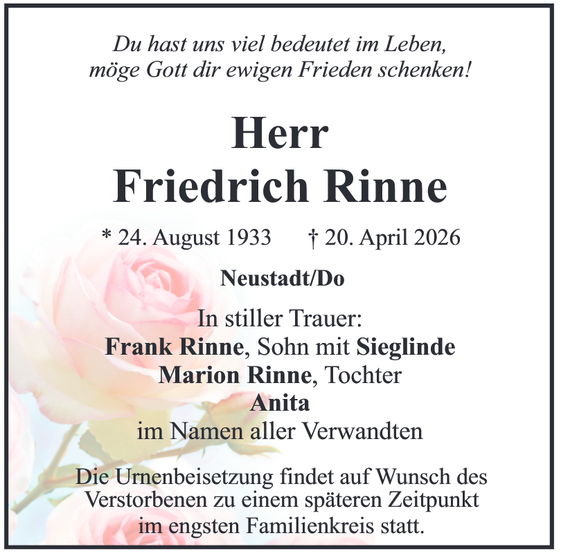 Rinne Friedrich