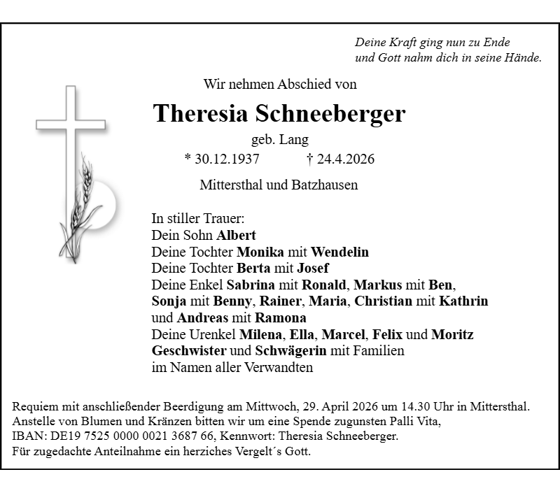 Theresia Schneeberger