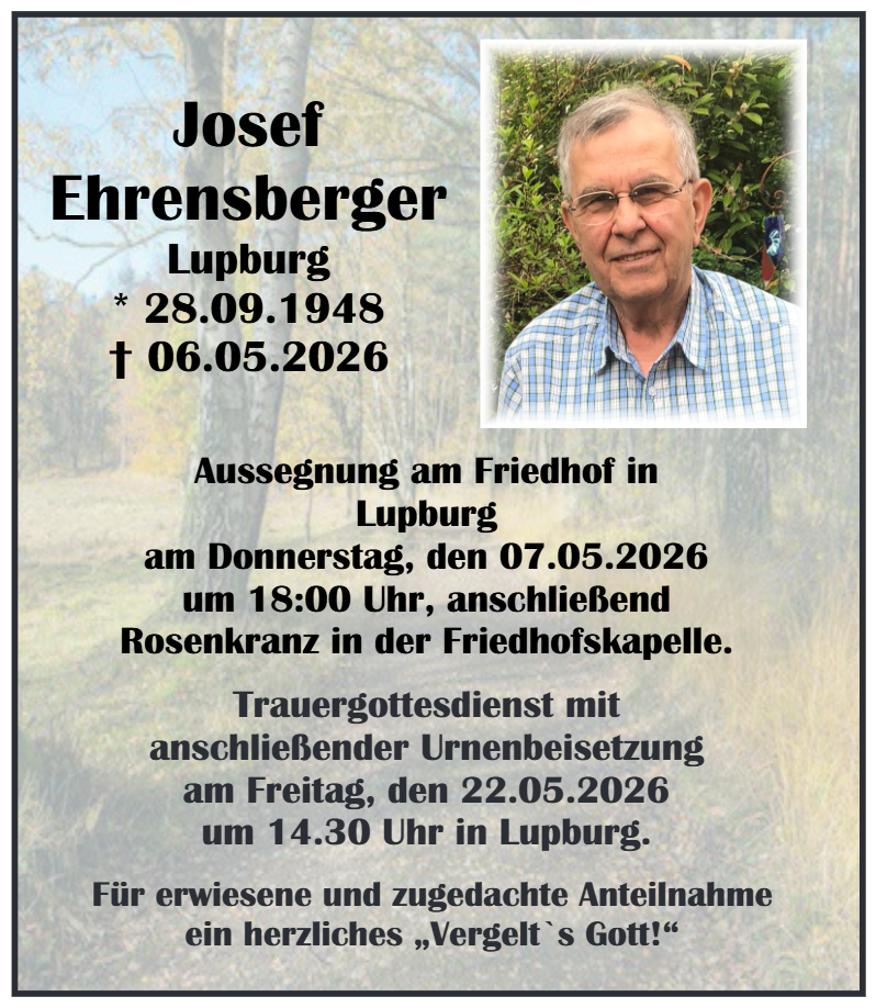 Josef Ehrensberger