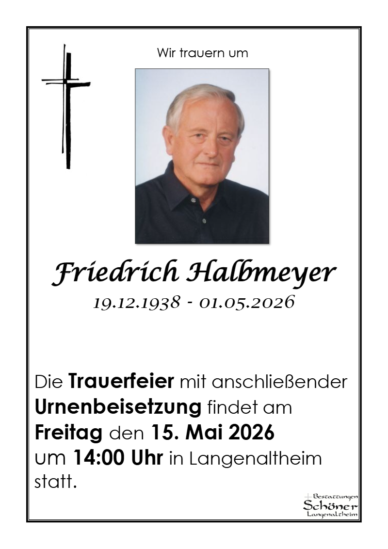 Halbmeyer Friedrich