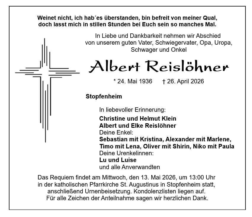 Reislöhner Albert