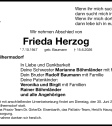 Frieda Herzog