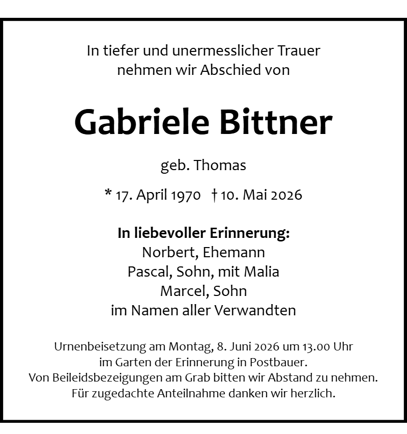 Gabriele Bittner