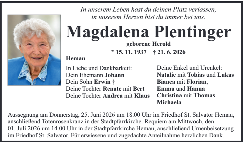 Magdalena Plentinger