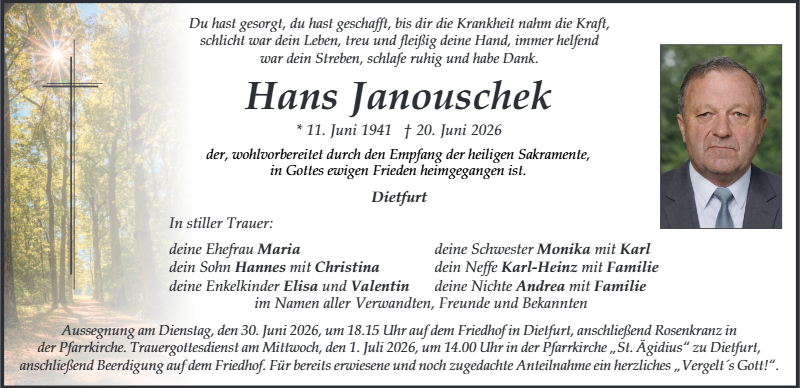 Johann Janouschek