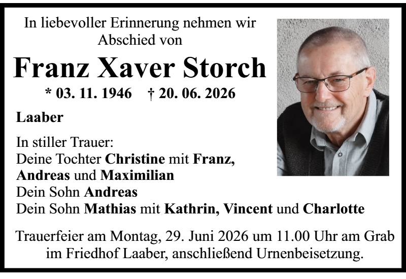 Franz Xaver Storch