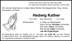 Hedwig Kather