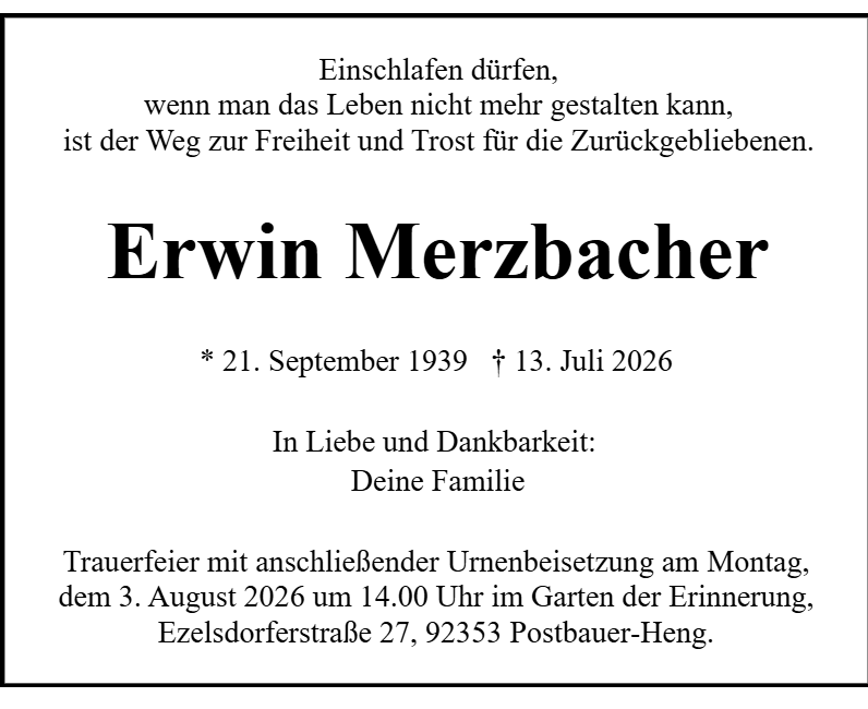Erwin Merzbacher