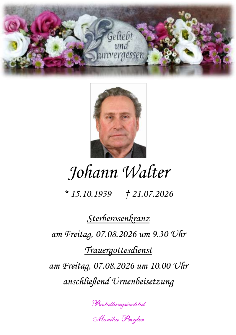 Walter Johann 