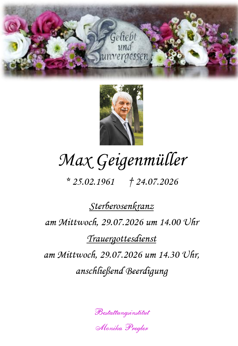 Geigenmüller Max
