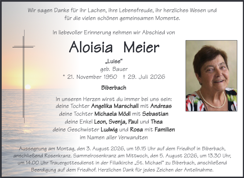 Aloisia Meier