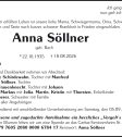 Anna Söllner aus Effenricht