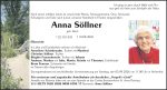 Anna Söllner aus Effenricht