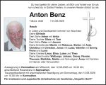 Anton Benz aus Rasch