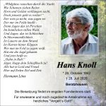 Hans Knoll