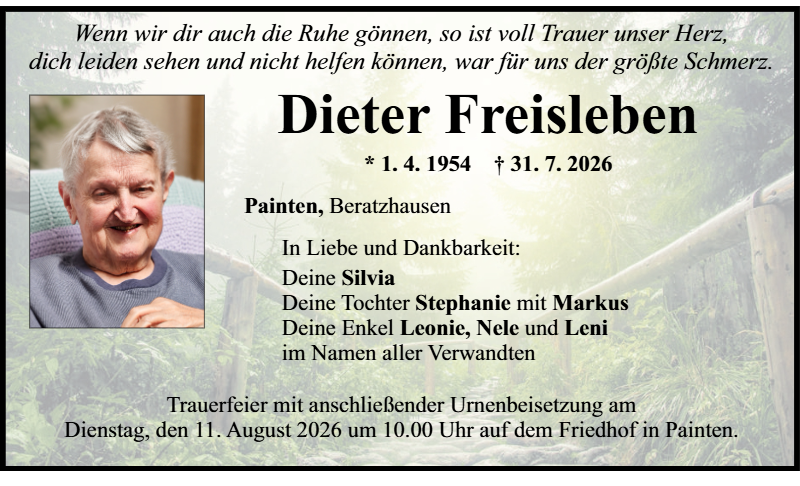 Freisleben Dieter