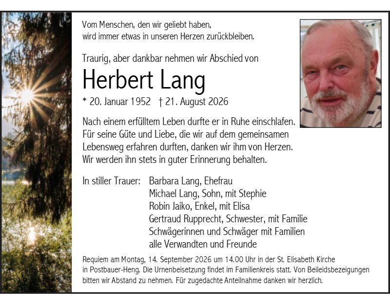 Herbert Lang