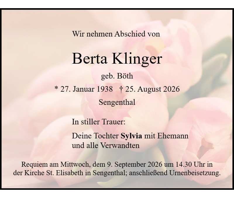 Berta Klinger