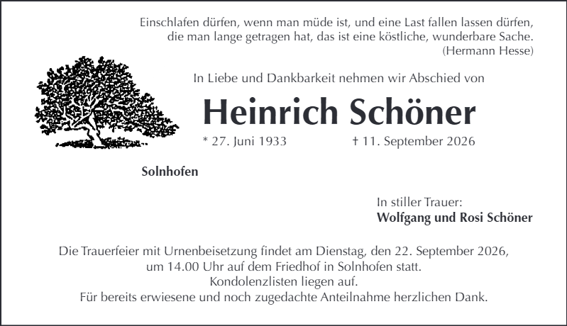 Heinrich Schöner
