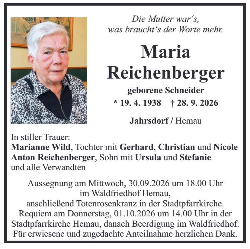 Maria Reichenberger